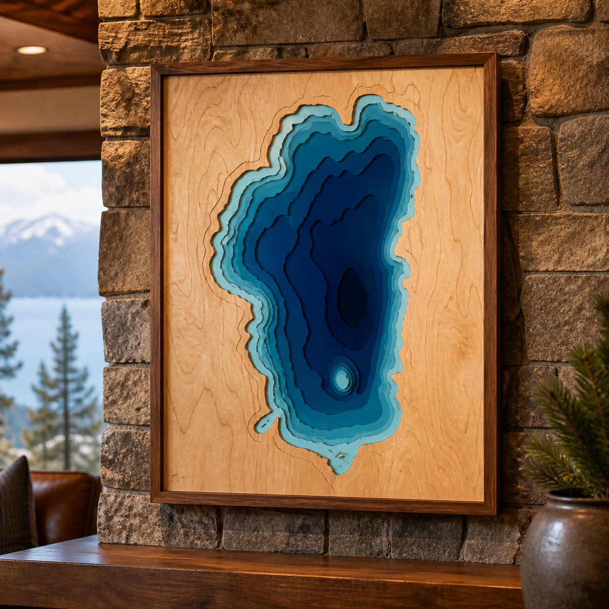 Bathymetric Map - Medium