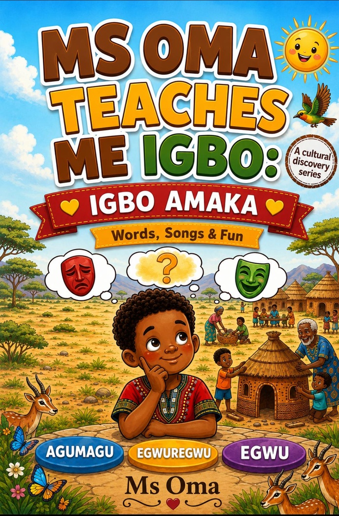 Learn Igbo with Ms. Oma — book cover