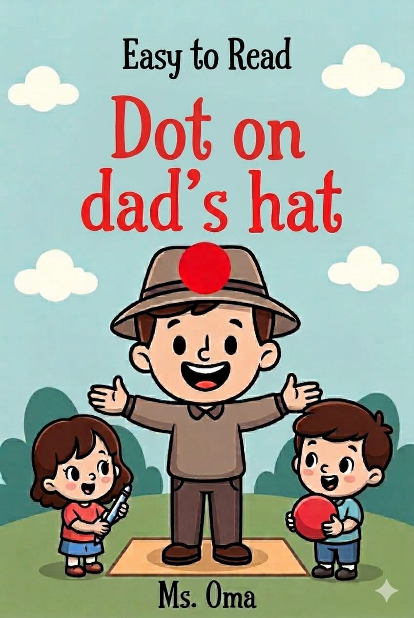 Dot on Dad's Hat — Easy to Read book by Ms. Oma