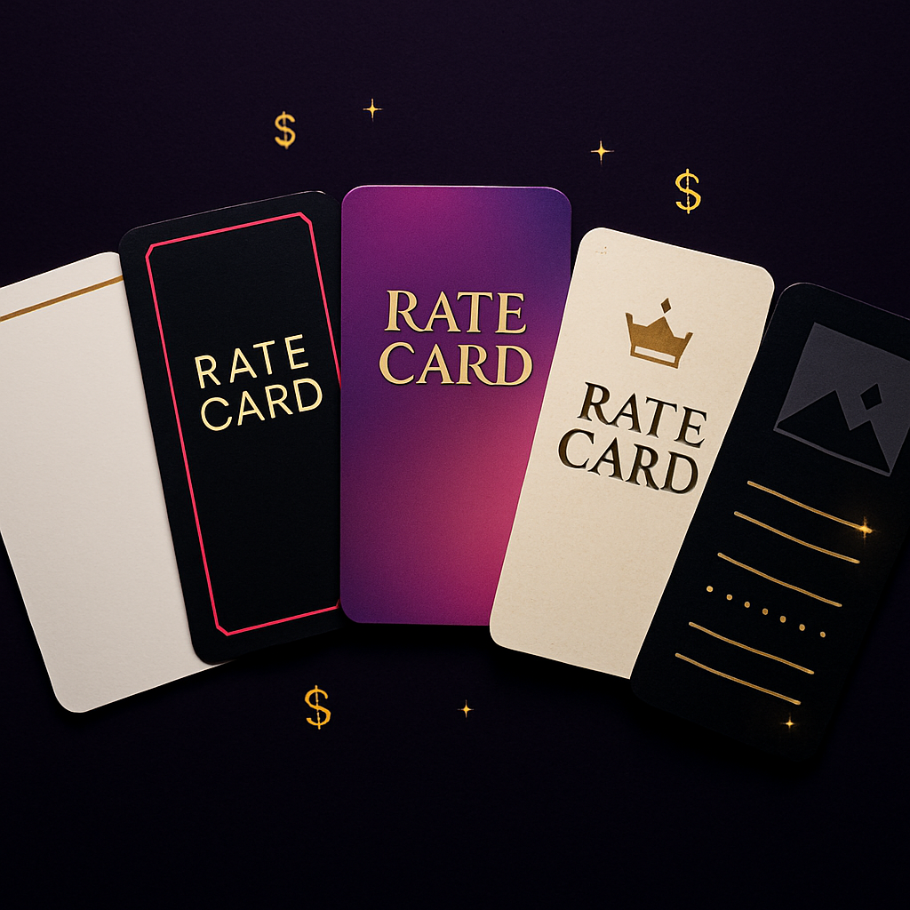 Rate Card Template Pack preview
