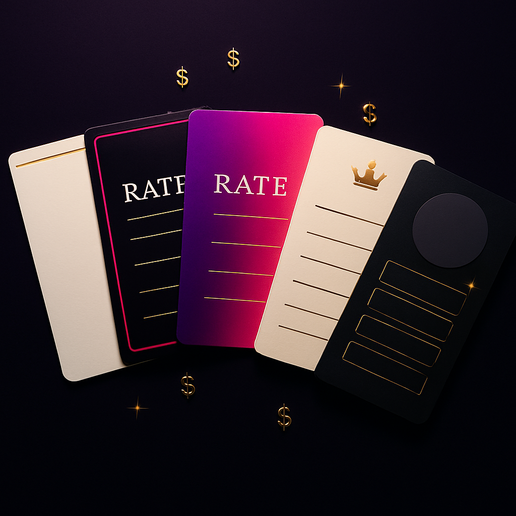 Rate Card Template Pack preview