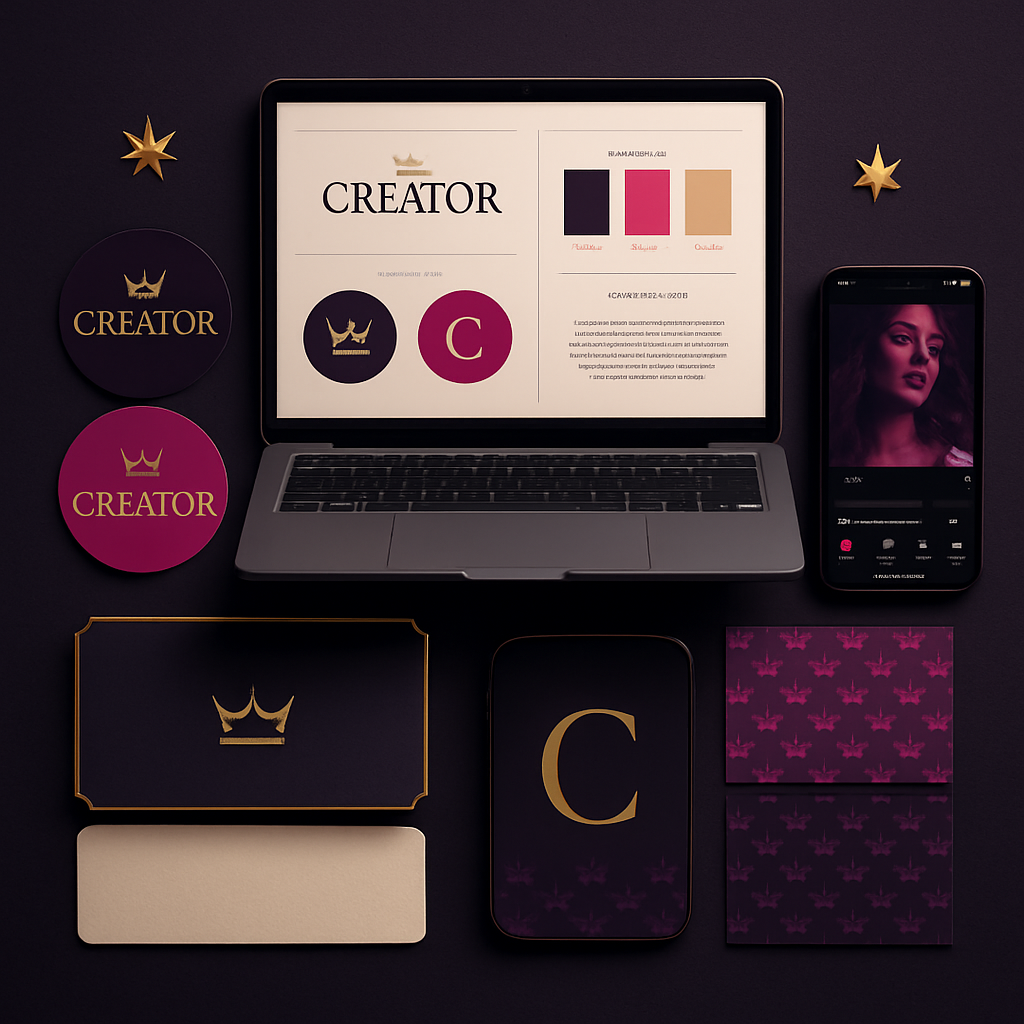 Creator Brand Kit preview