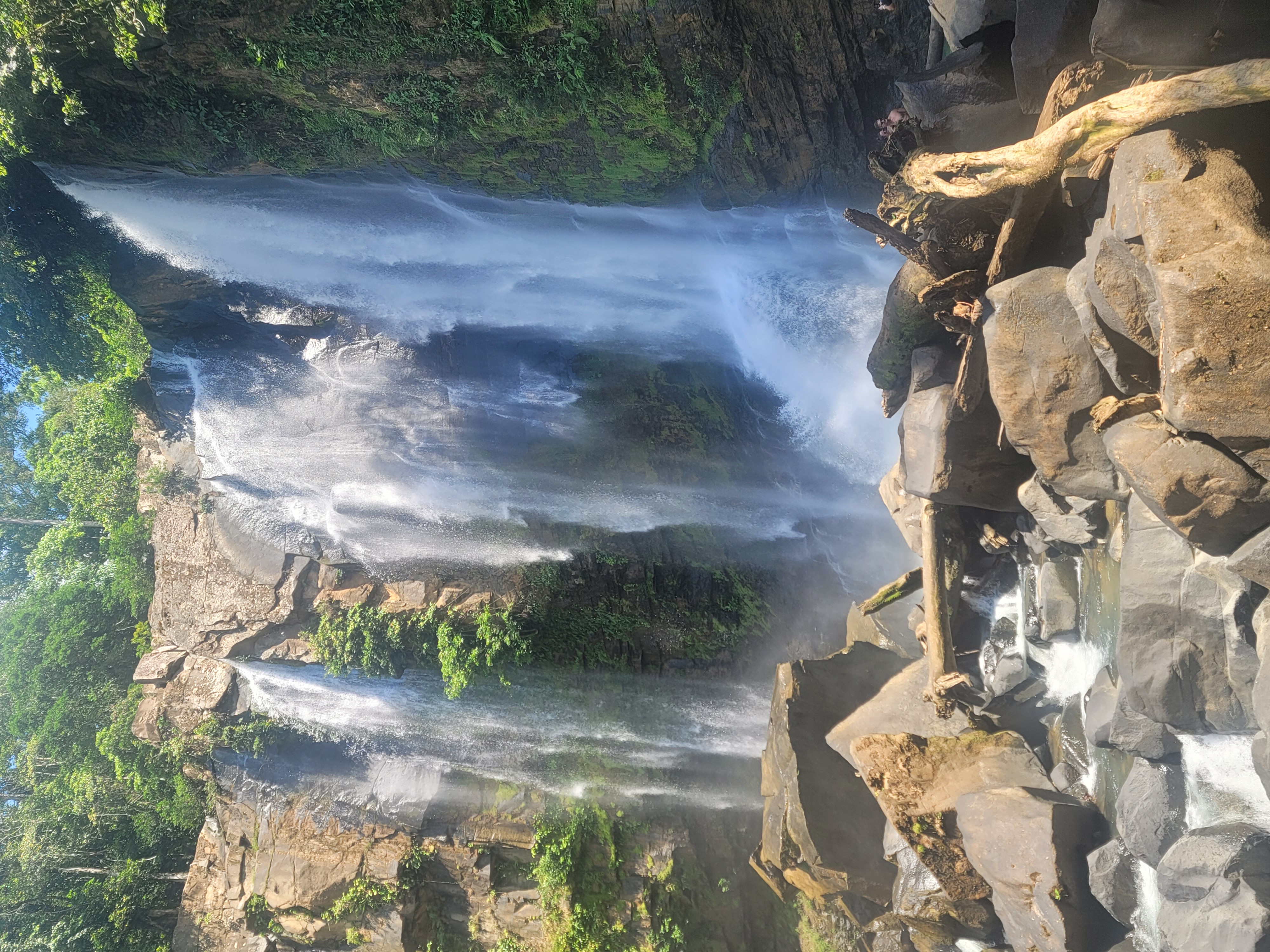Epic waterfall with boulders — the terrain that forged this philosophy