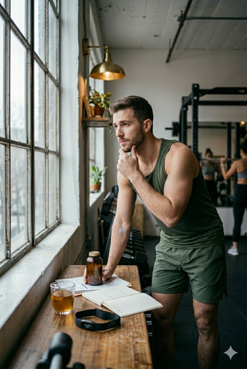 Person with energy, focus, and vitality
