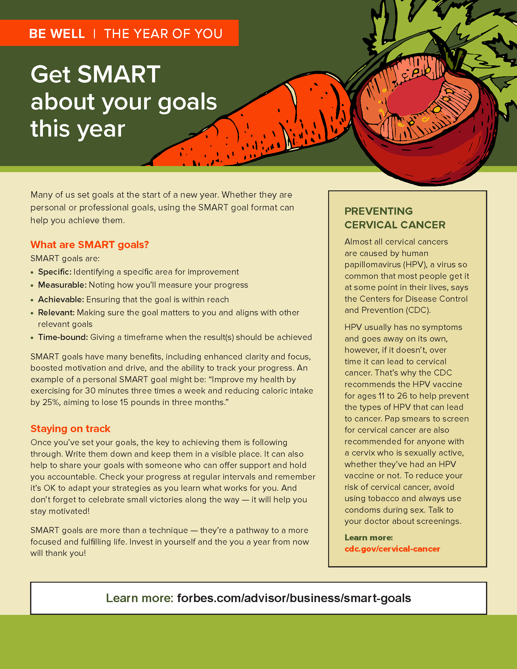 Wellness Program Flyer