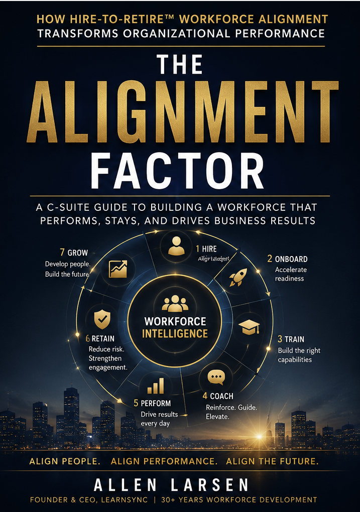 The Alignment Factor by Allen Larsen — Book Cover