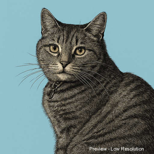 AI Pawtrait of Luna
