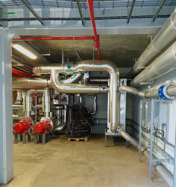 Installation Fluotech en chaufferie industrielle