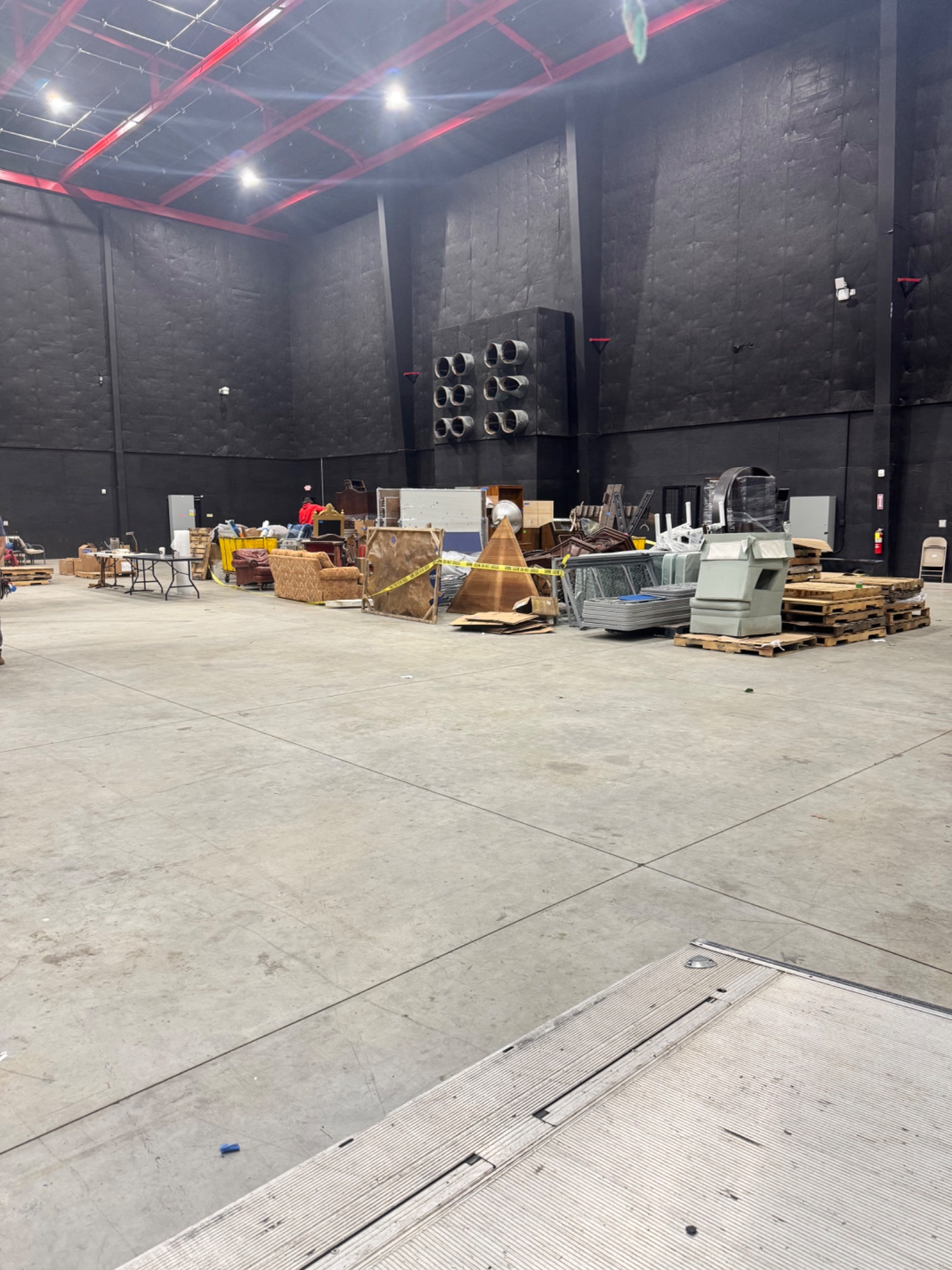 Netflix Set Deck Department donation — equipment in use at WAOEI programs