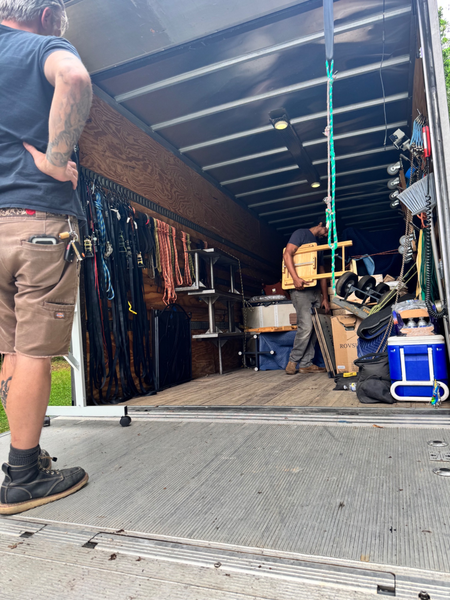 Netflix Set Deck Department donation — equipment in use at WAOEI programs