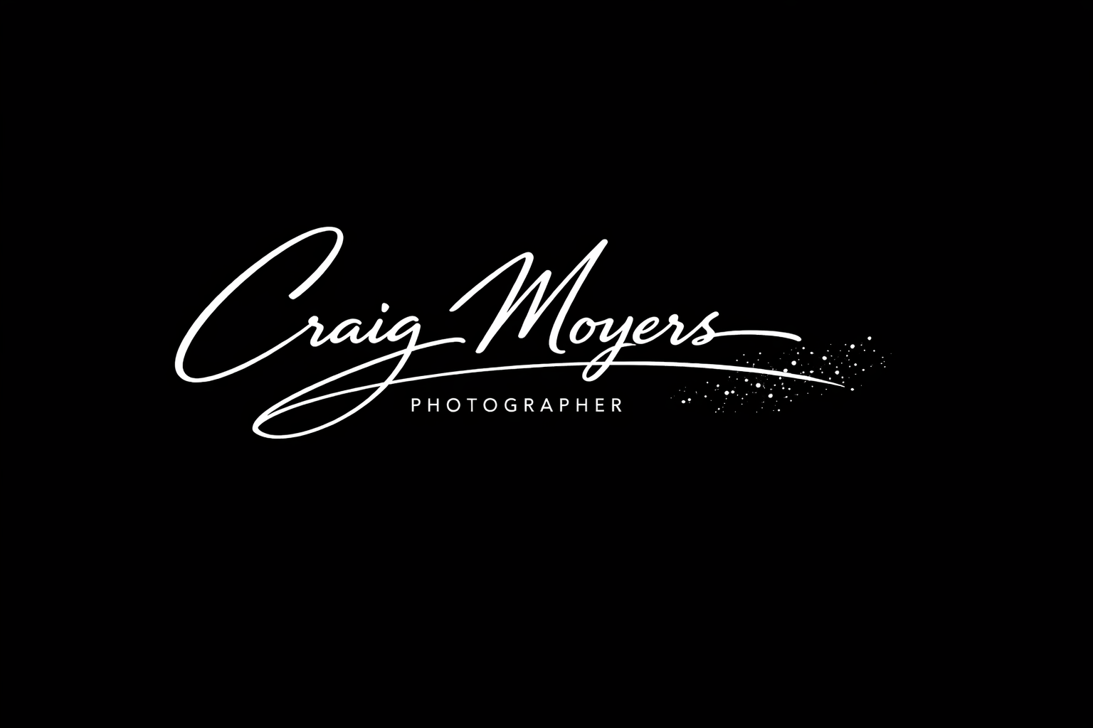 Craig Moyers signature — Sidewalk Stories Photography, fine art children's and family photographer in Midland Michigan