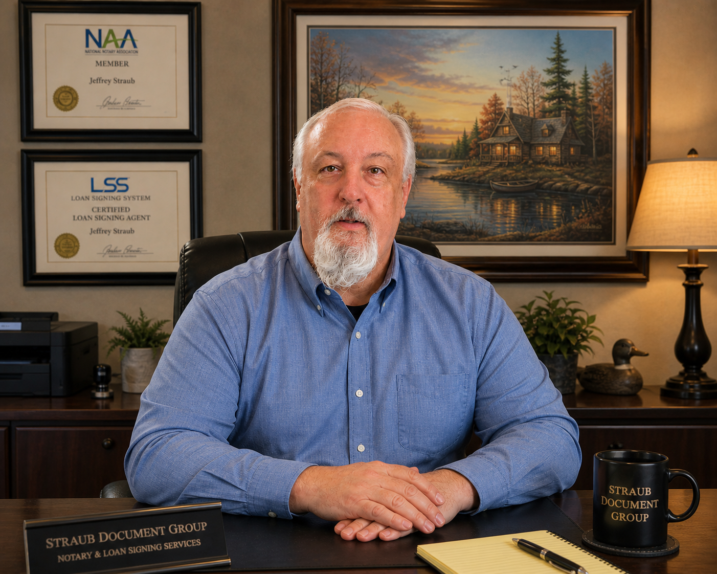Professional document signing — Straub Document Group