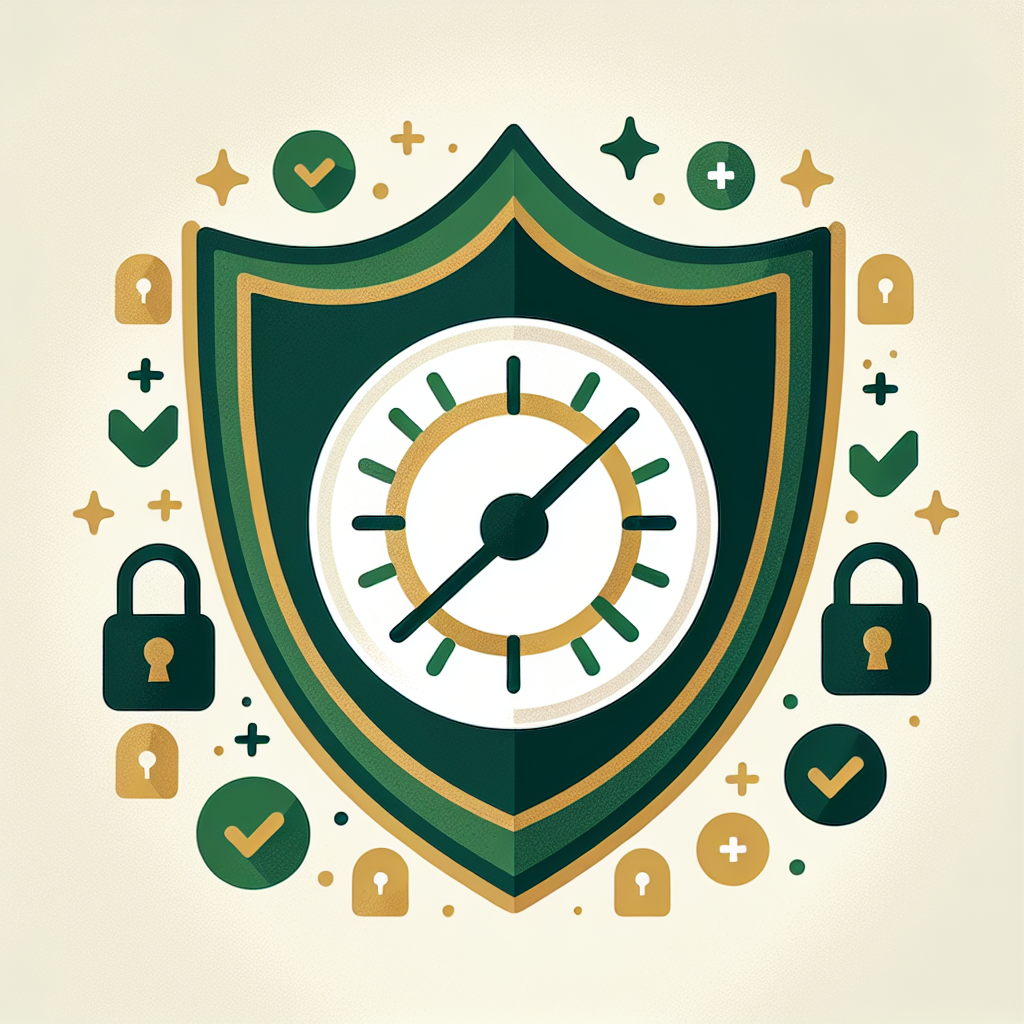 Credit monitoring shield with security protection and score gauge