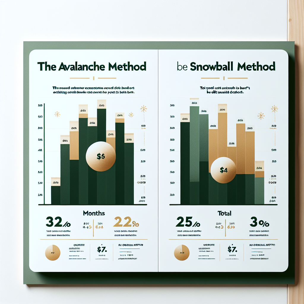 Debt avalanche vs snowball: time and interest paid comparison