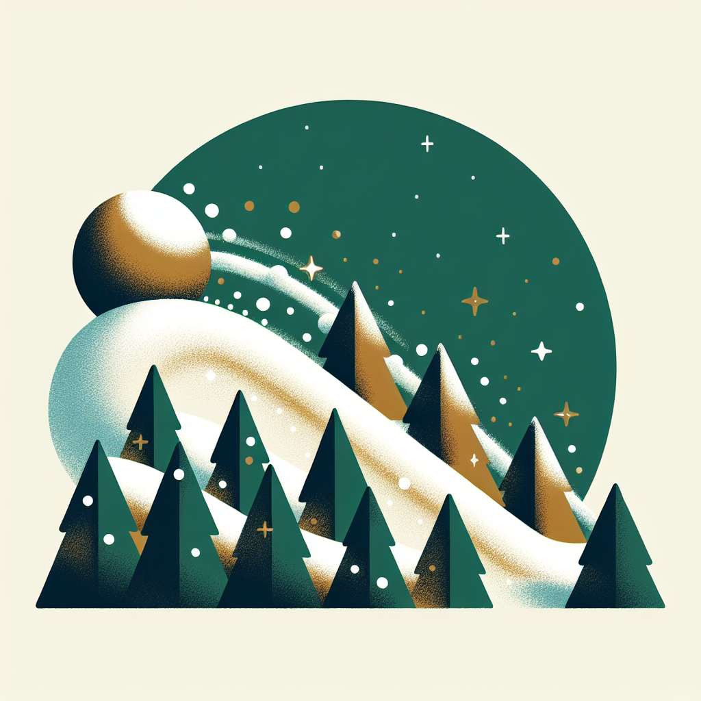 Compound interest snowball growing as it rolls downhill