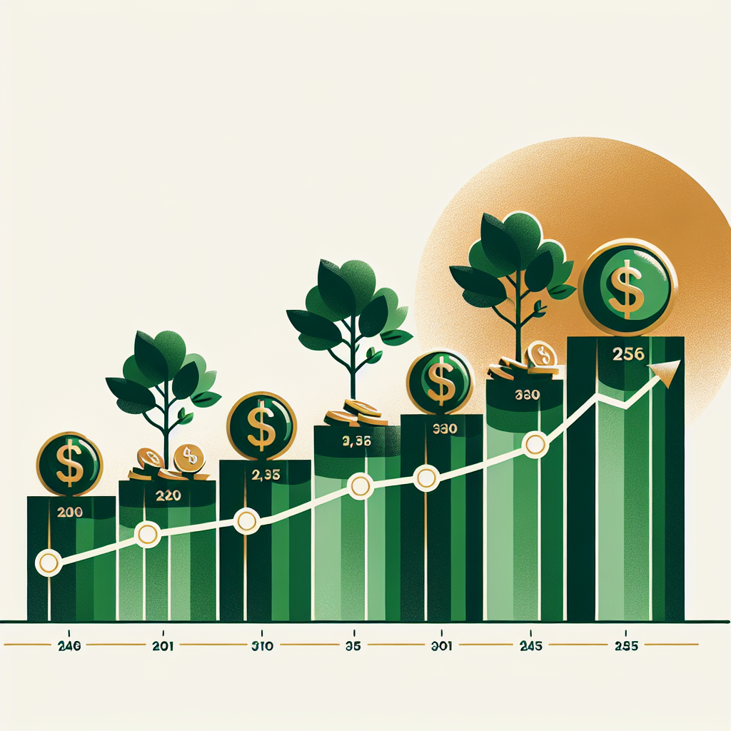 Time value of money: same investment at different starting ages