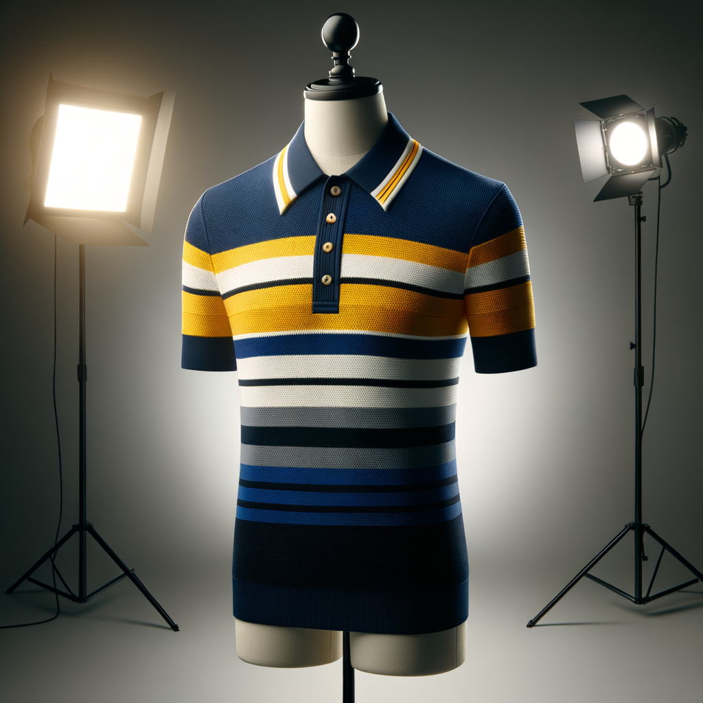 Retro Stripe Polo