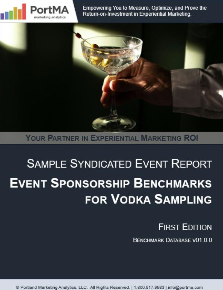 Event Sponsorship Benchmarks for Vodka Sampling cover
