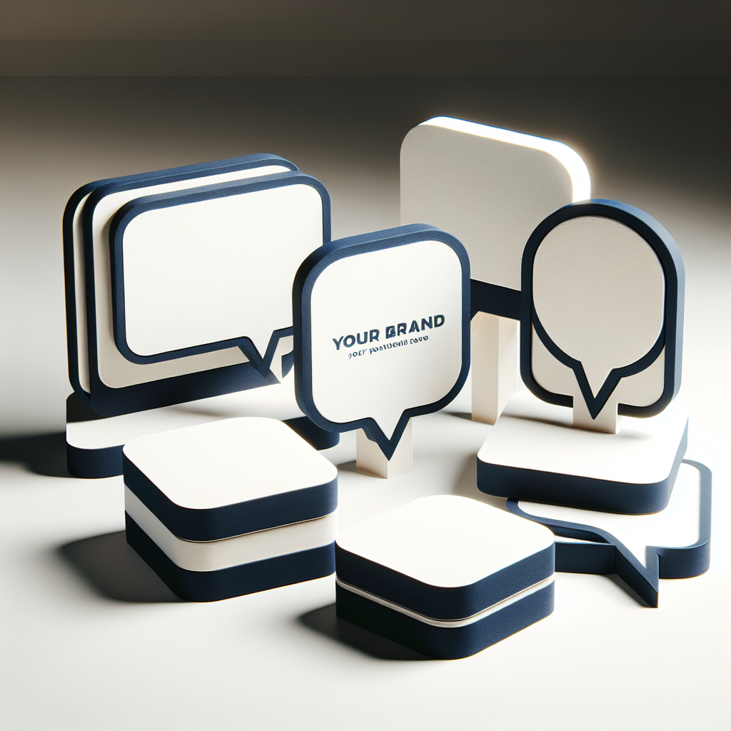 Branded Speech Bubbles