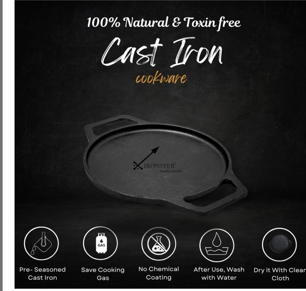 Ironster cast iron cookware collection