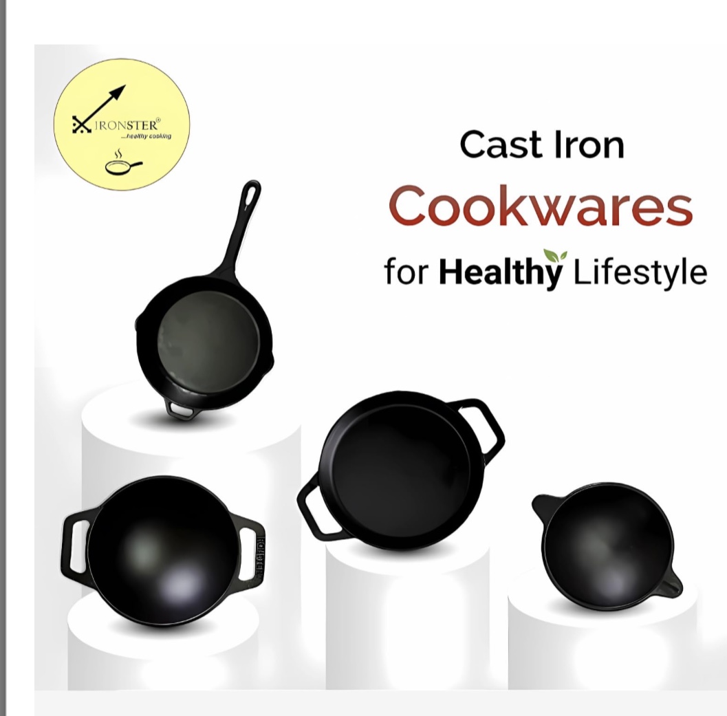 Ironster Cast Iron Tawa