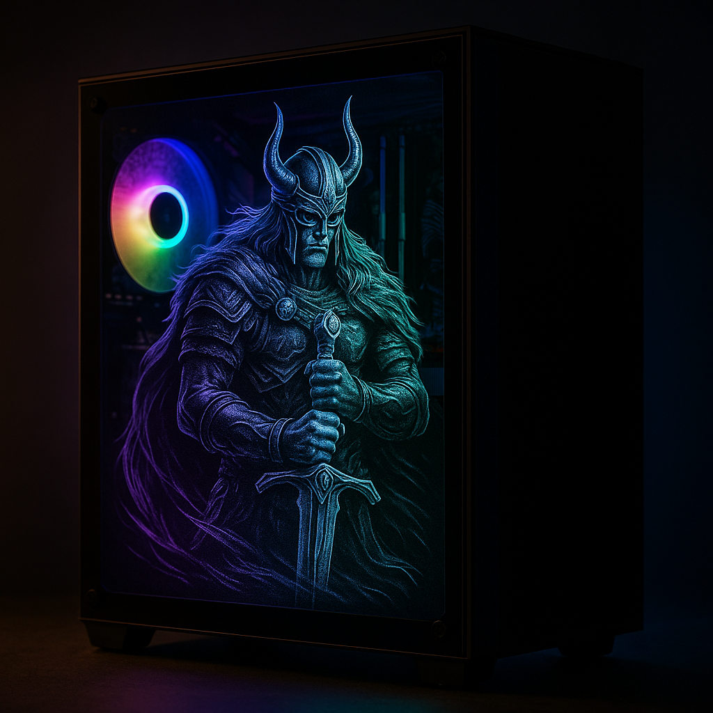 3D-printed gaming PC case mod - Upstate Reboot