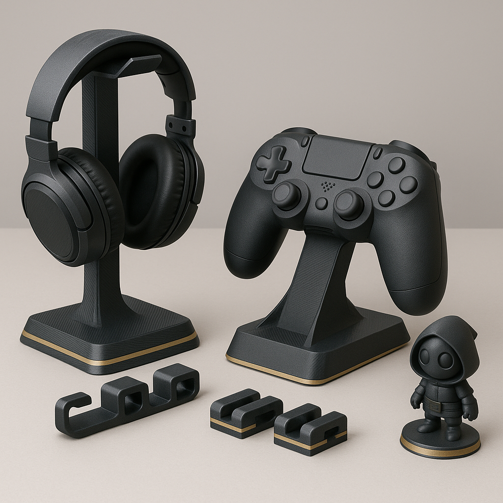 3D-printed accessories and figurines - Upstate Reboot