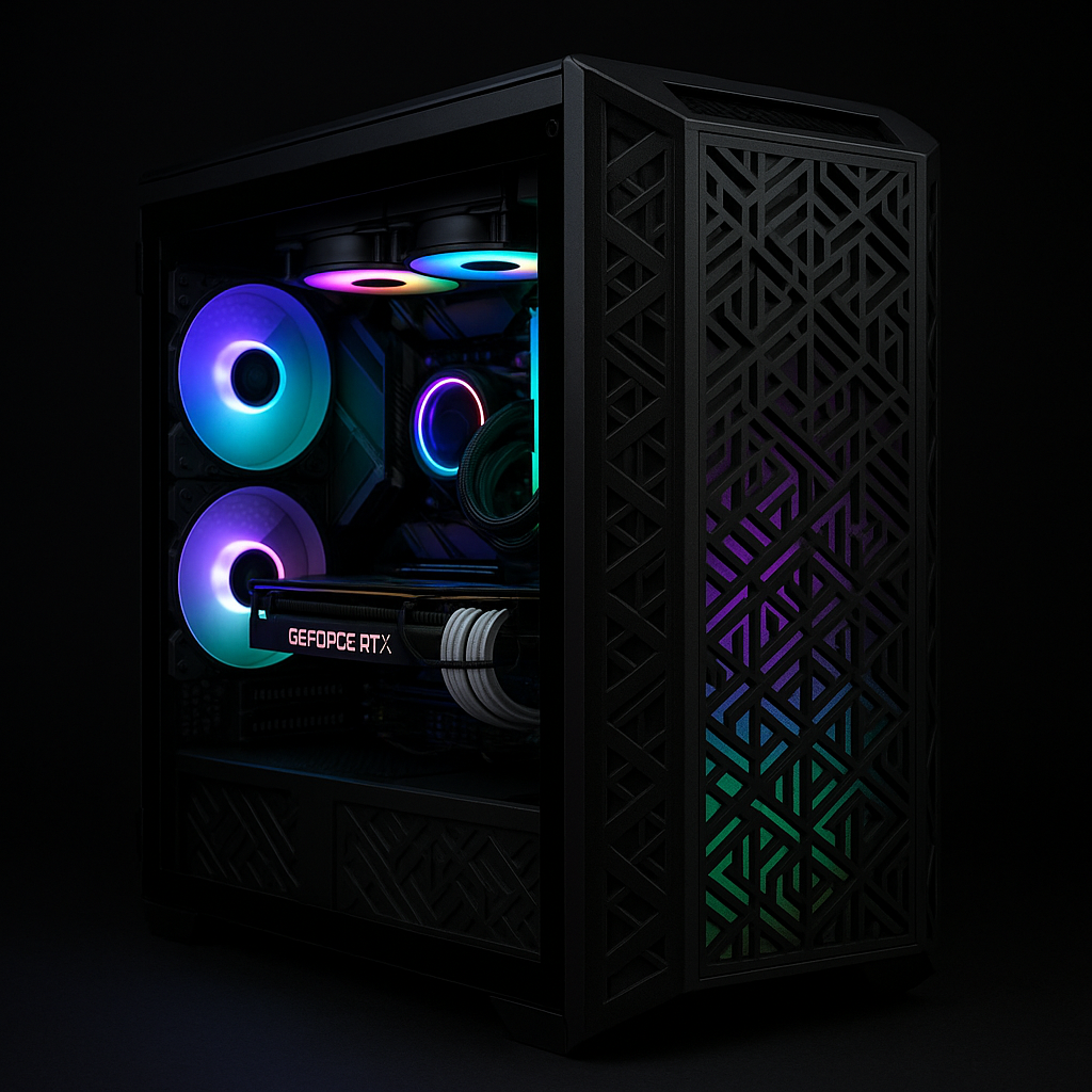 Custom gaming PC build - Upstate Reboot portfolio