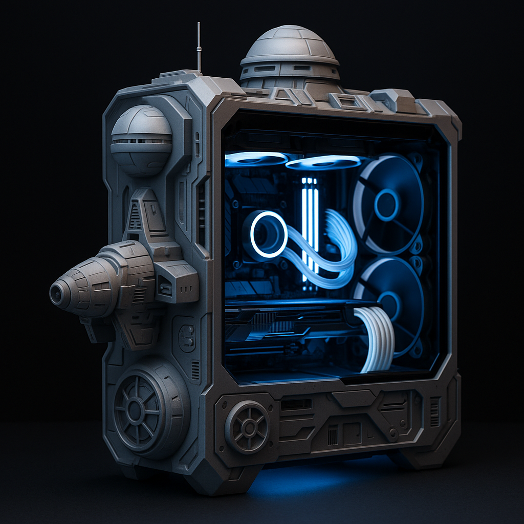 Handcrafted PC build - Upstate Reboot