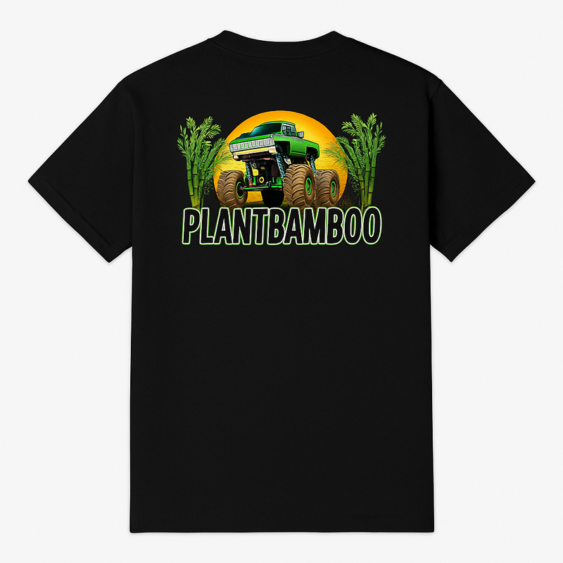 PlantBamboo Black Tee