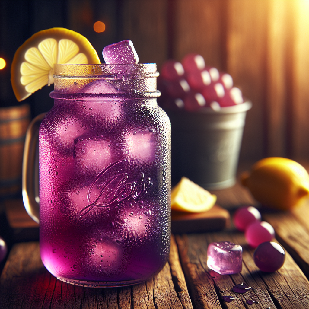 Grape Jolly Rancher Lemonade