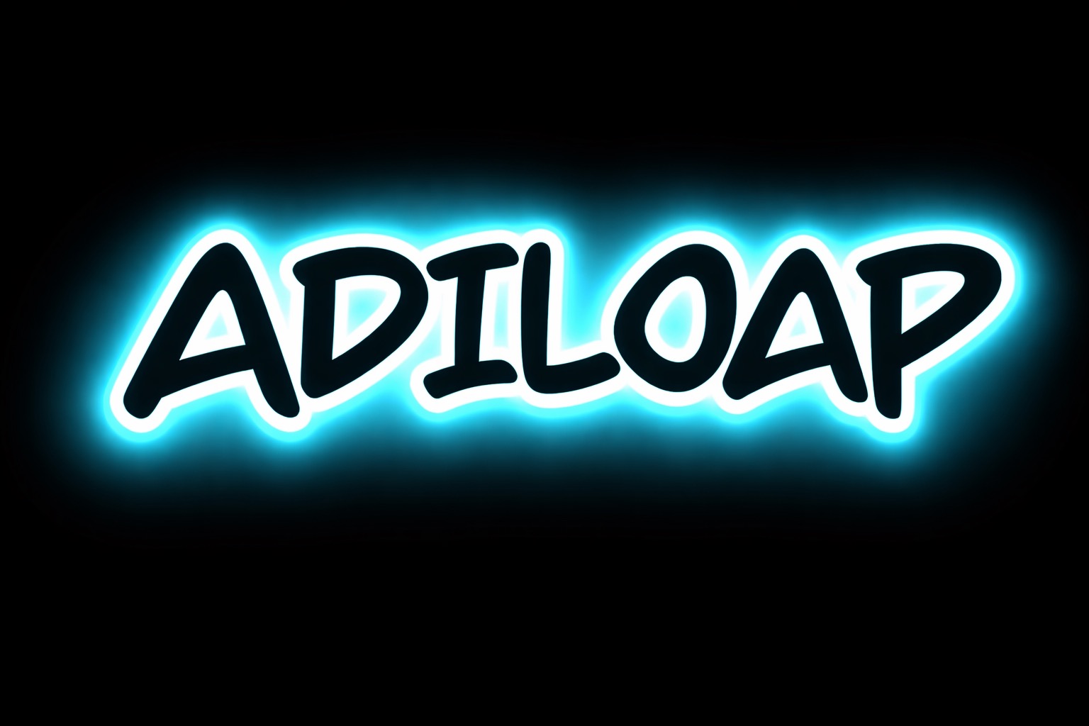 ADILOAP Neon Logo