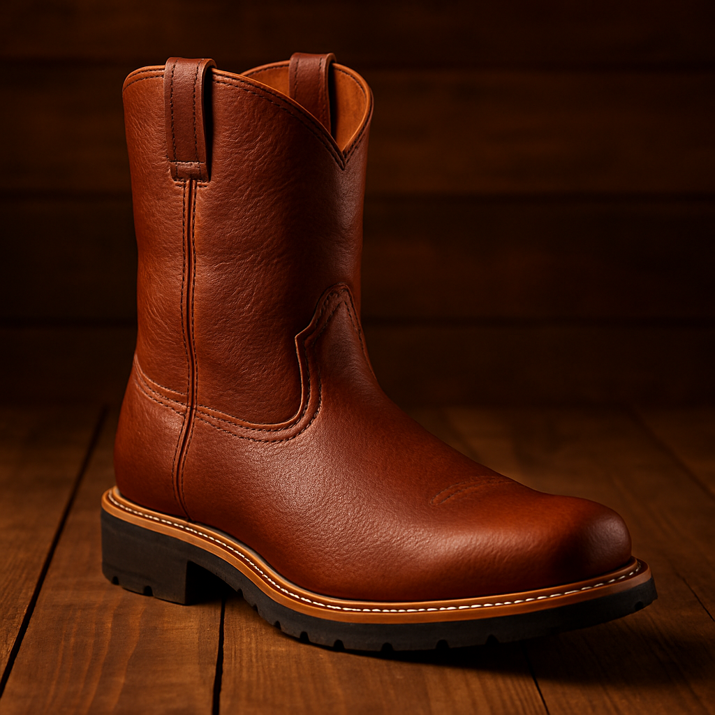 Men's Square Toe Work Boot