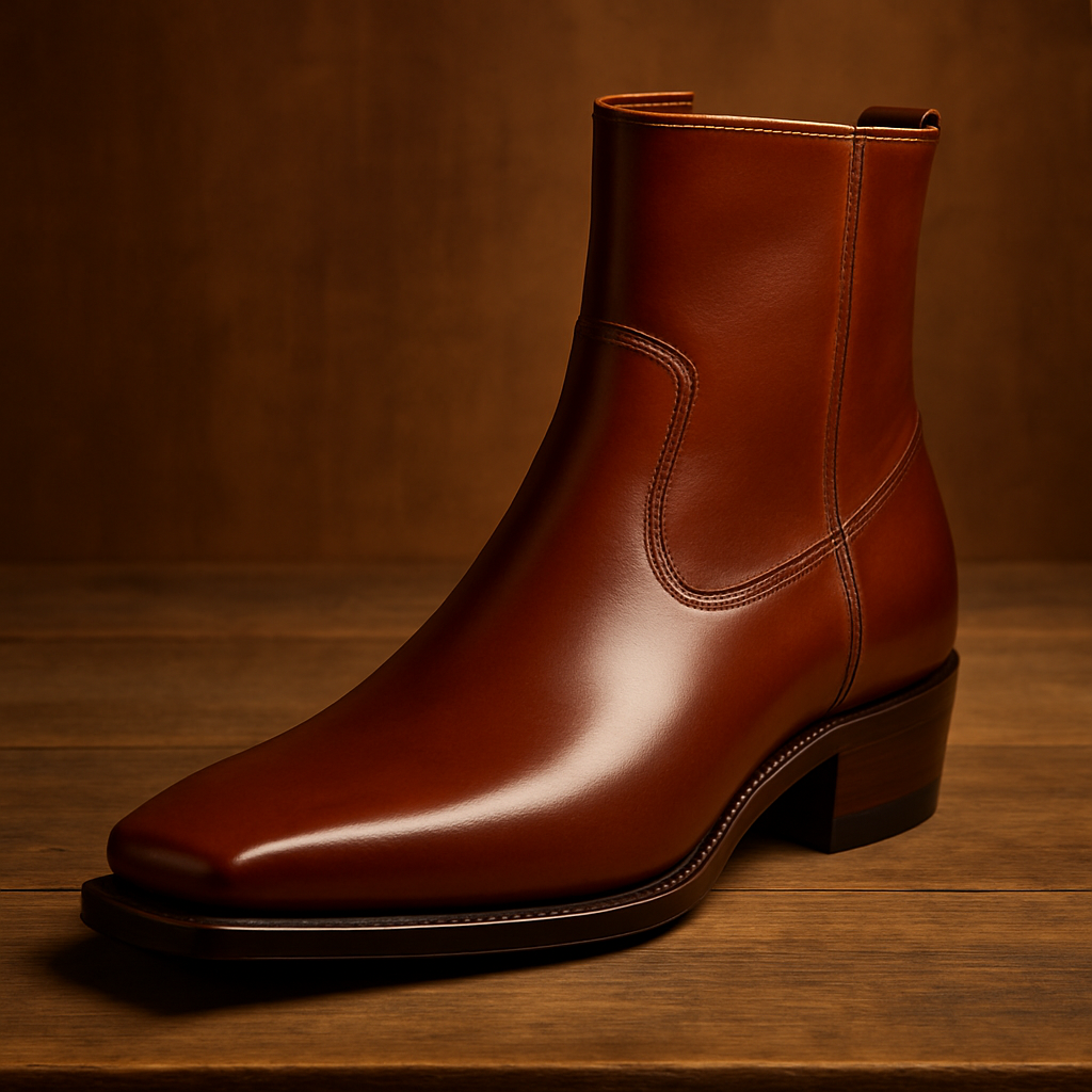 Men's Square Toe Dress Boot