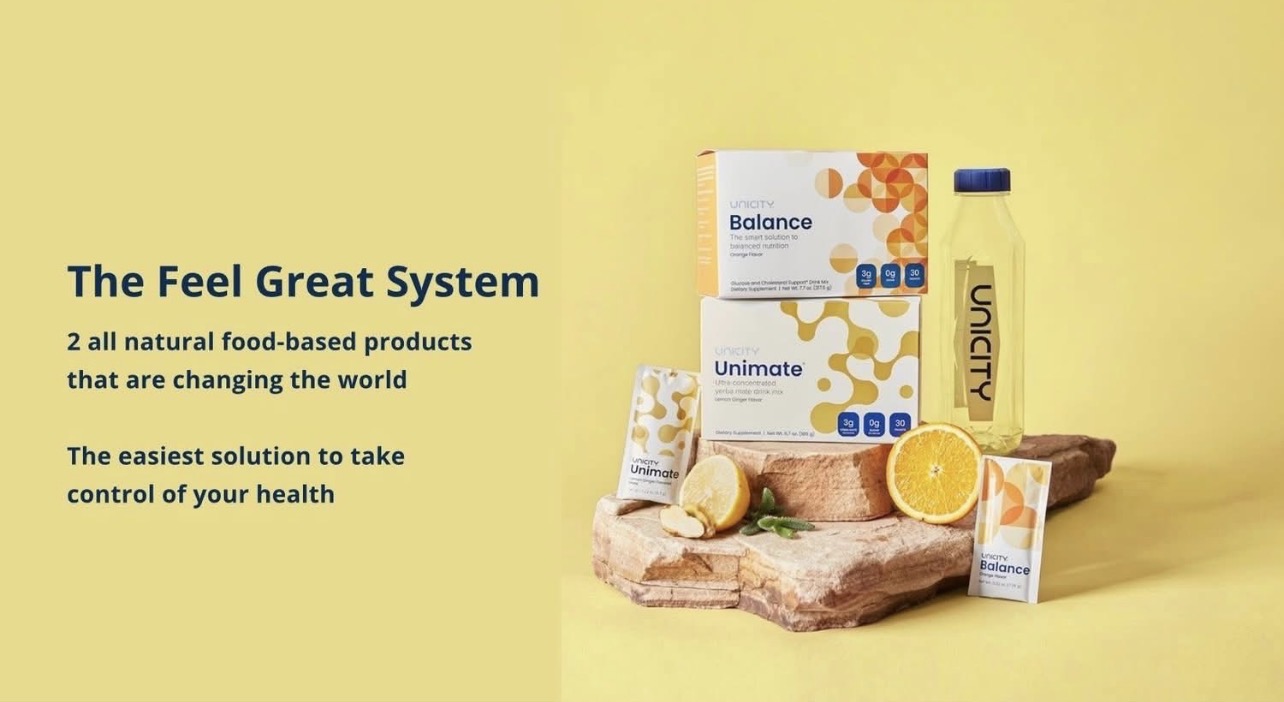 Unimate and Balance — the complete Feel Great System