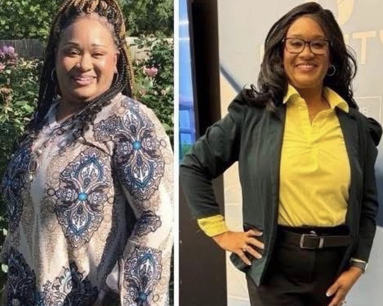 Transformation — before and after
