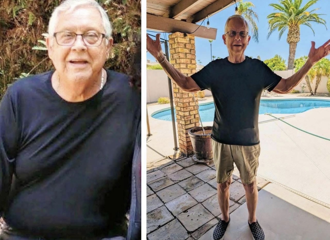 Transformation — before and after