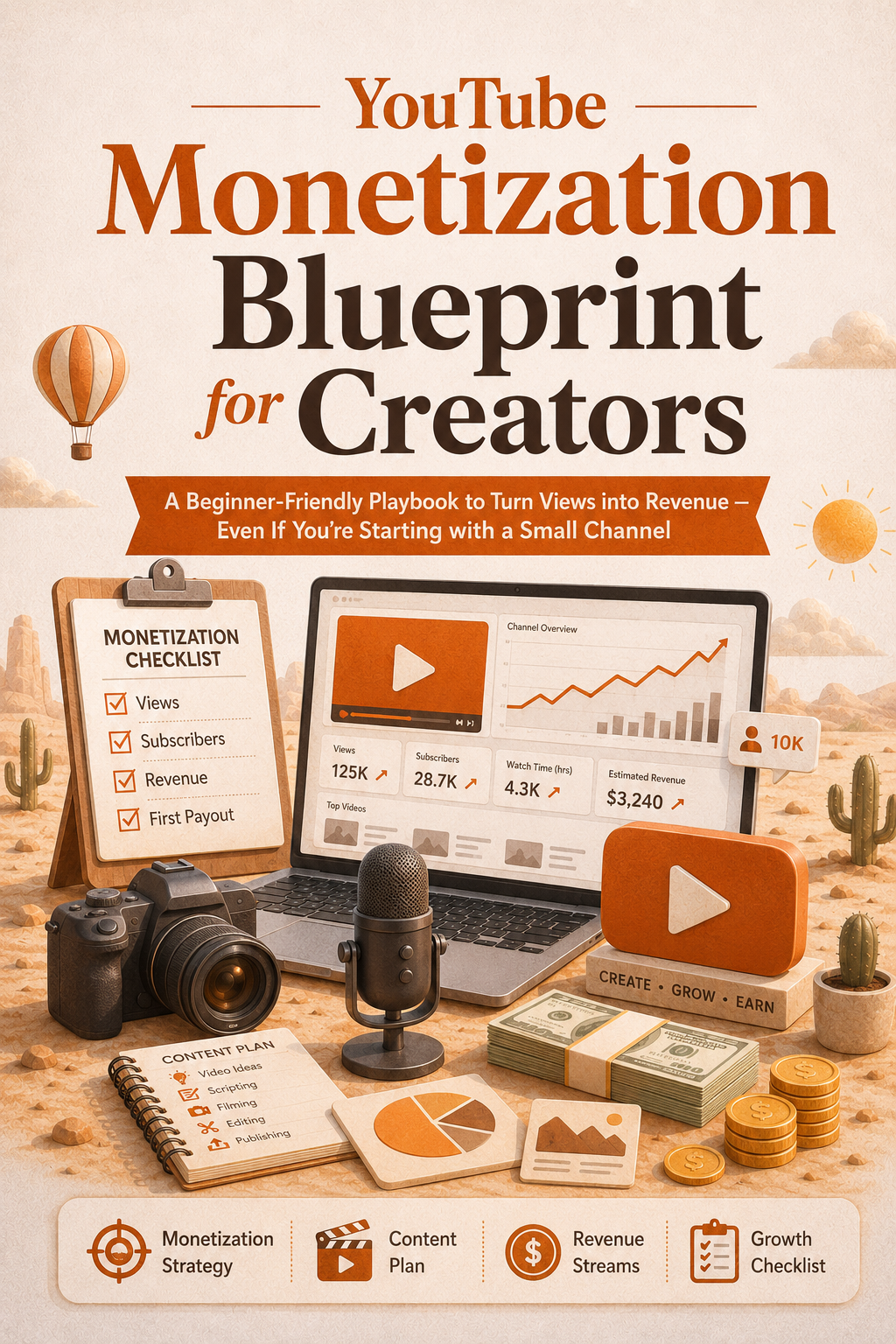 YouTube Monetization Blueprint for Creators cover