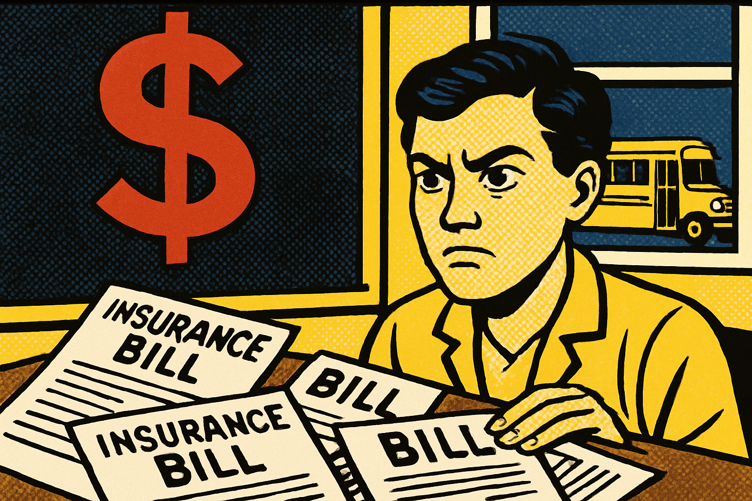 Roy Lichtenstein pop art illustration for: Why 3 Months of Expenses Changes Everything