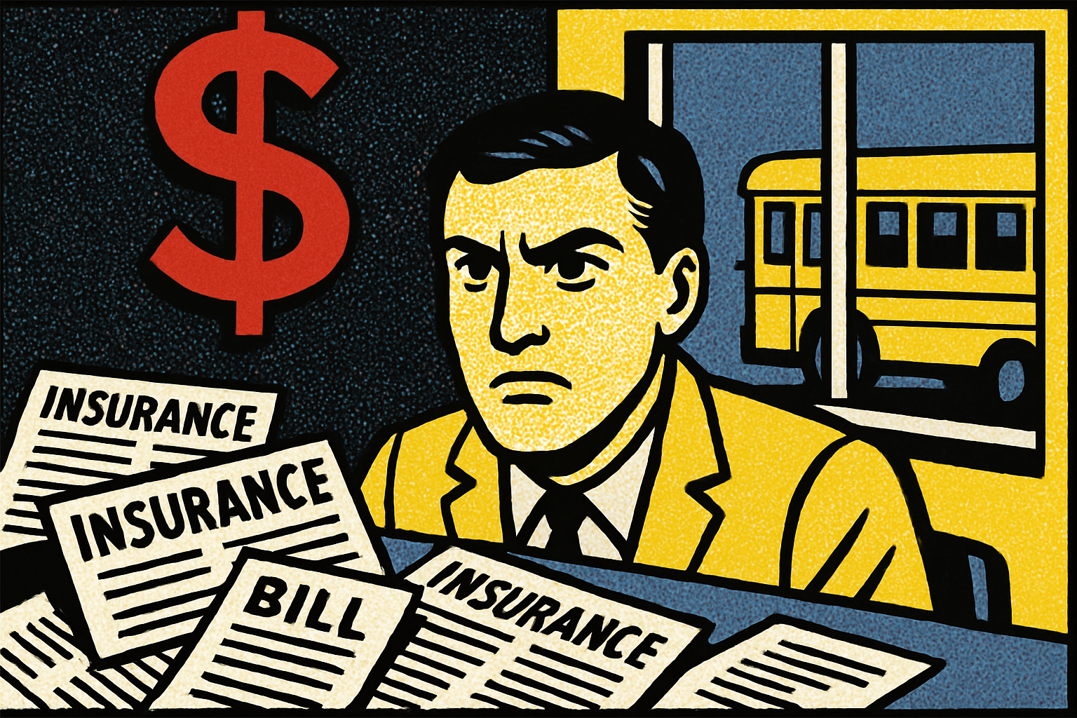 Roy Lichtenstein pop art illustration for: Why 3 Months of Expenses Changes Everything