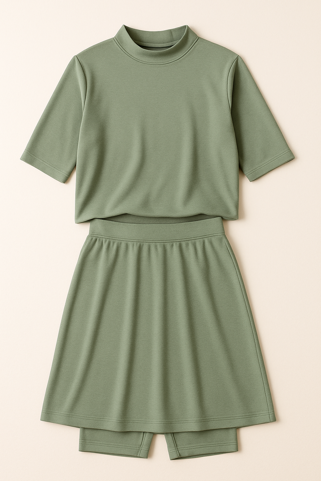 Modest Yoga Skirt Set