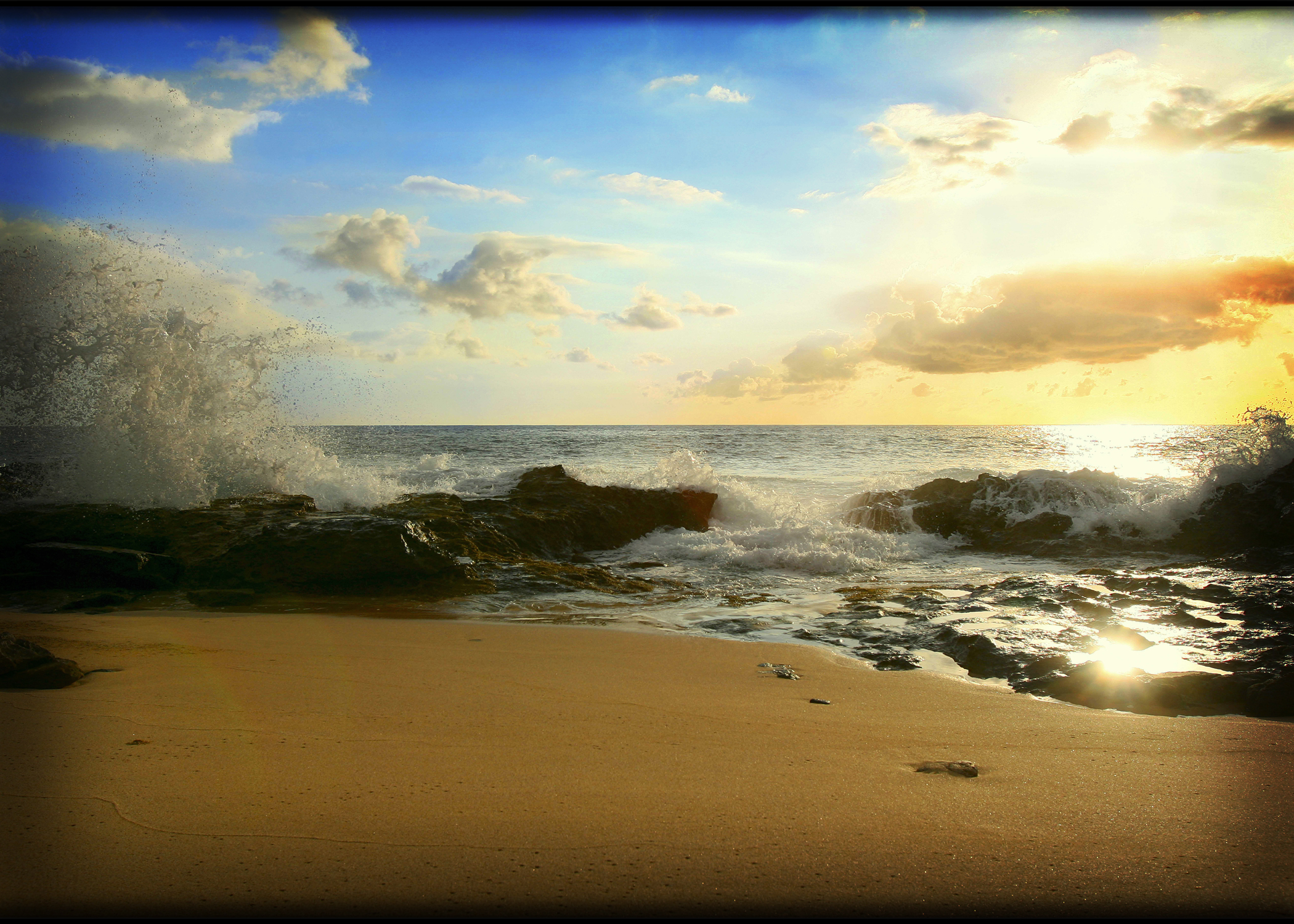 Golden Hour — sunset photography by Pākē Salmon