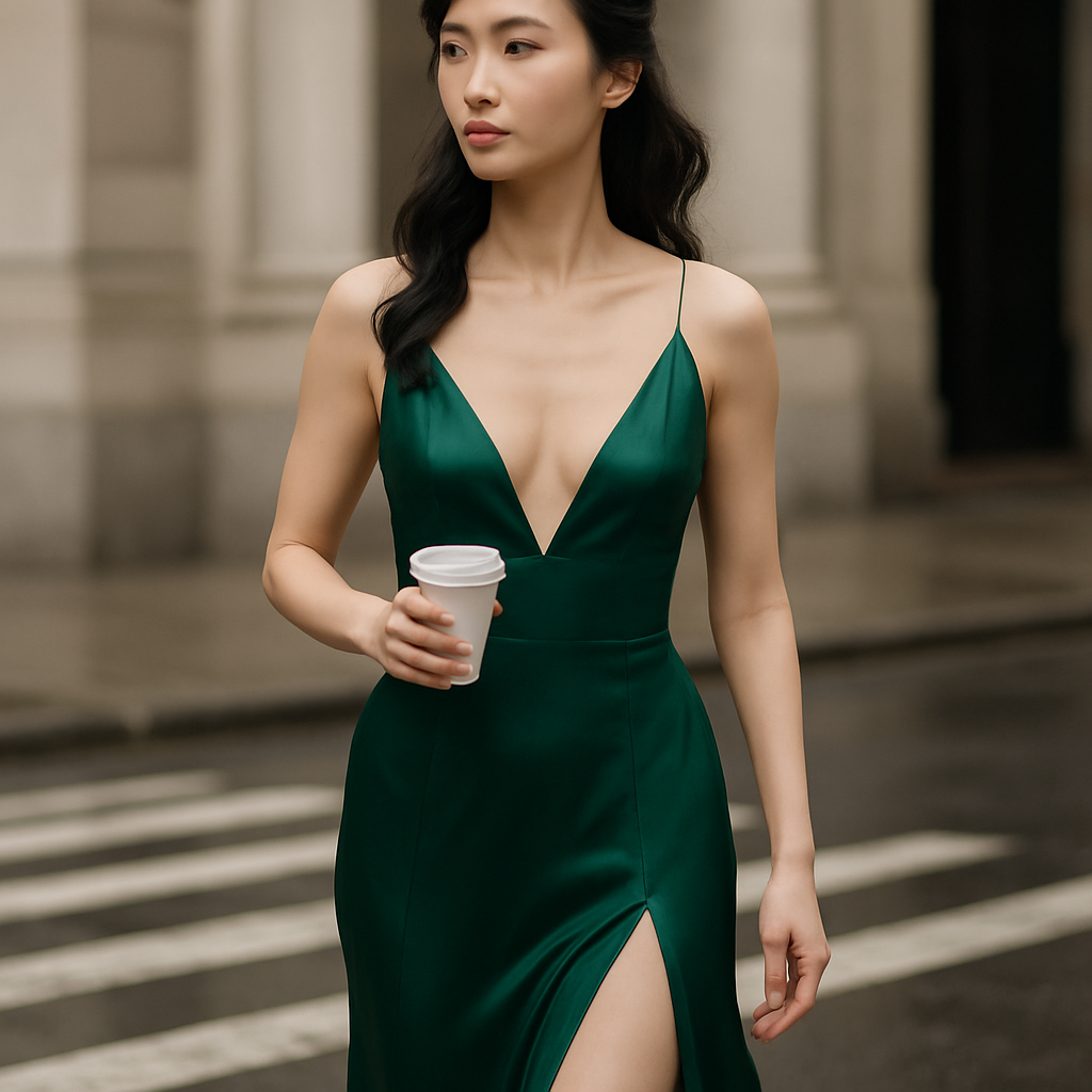 Try-on result: Hollywood Gown