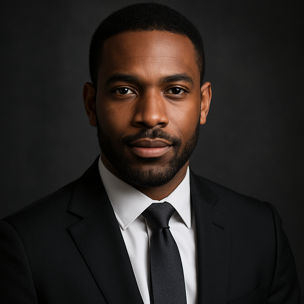 After: executive headshot
