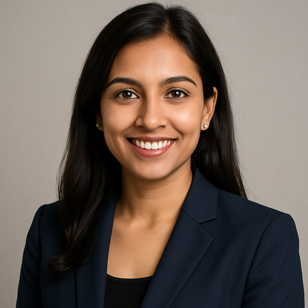 Professional AI headshot result