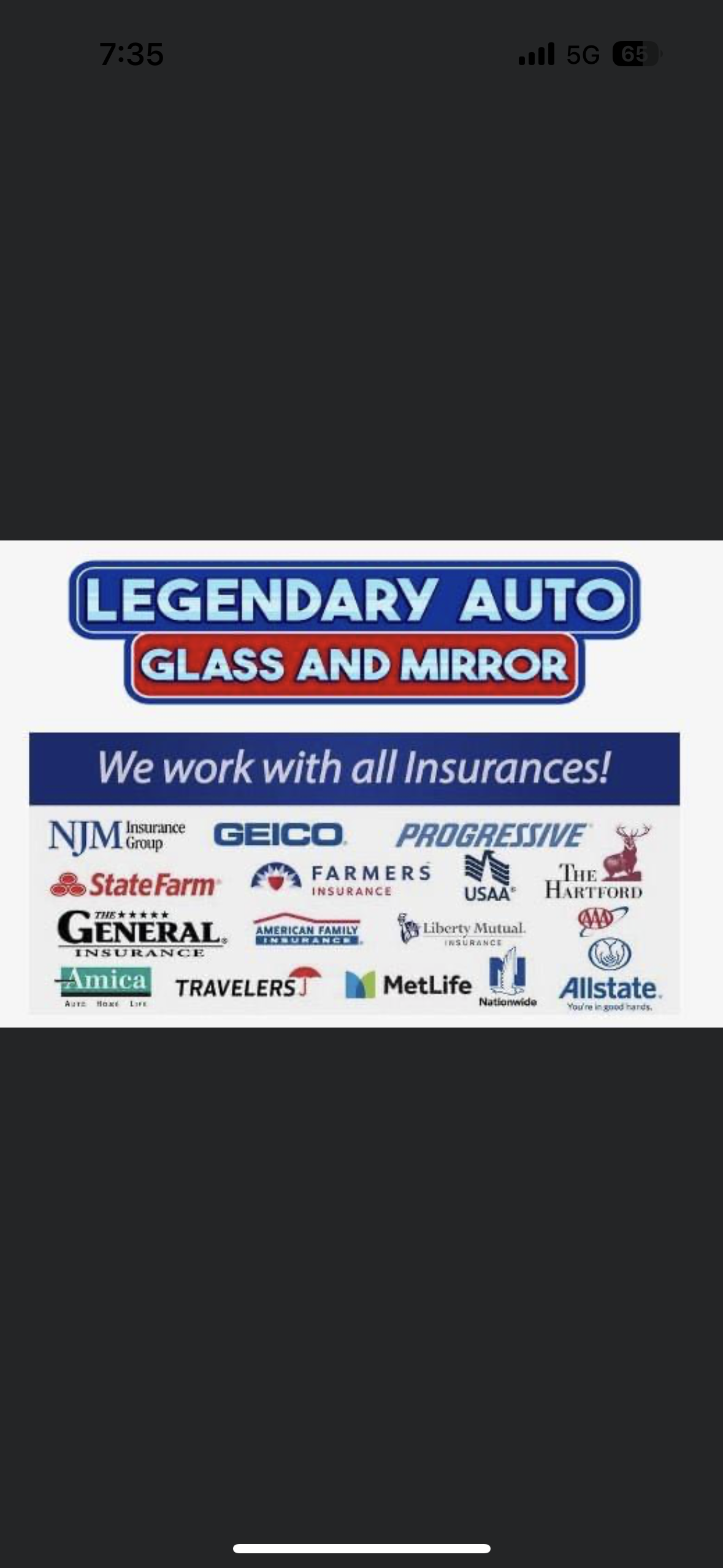 We work with all Insurance carriers — GEICO, Progressive, State Farm, Farmers, USAA, and more