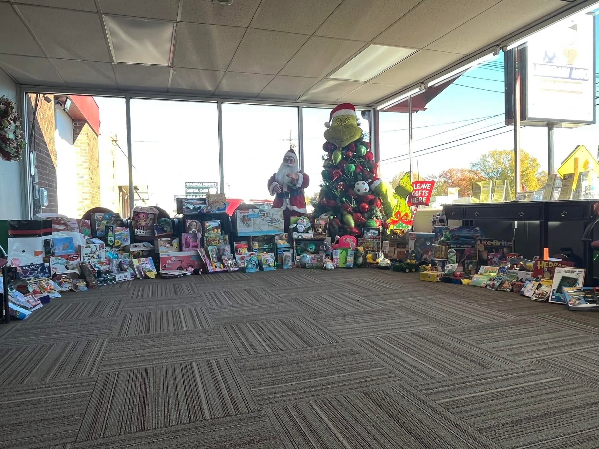 Toy drive photo 2 — Legendary Auto Glass, Colonial Heights VA