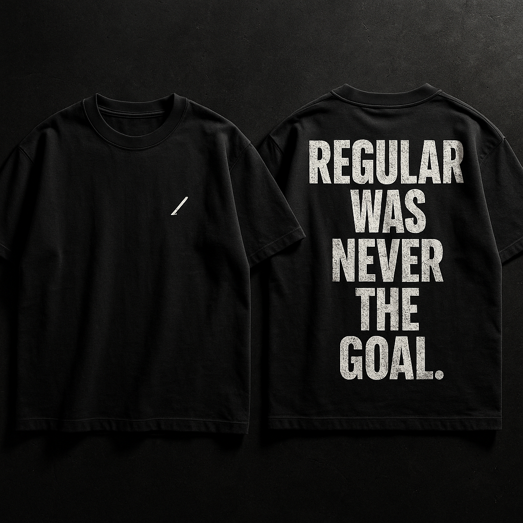 Minimal Front / Heavy Back Tee