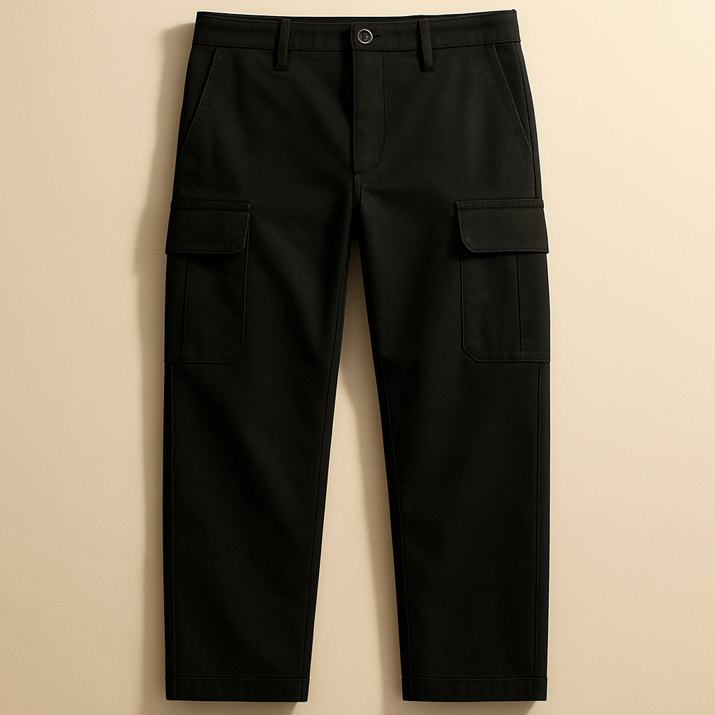 Utility Cargo Pant — Black