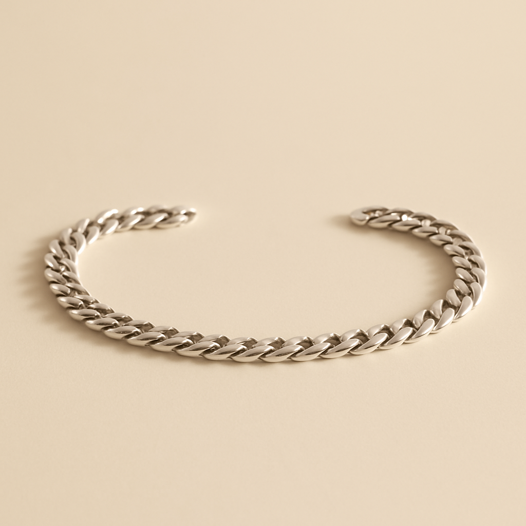 Cuban Link Chain — Silver
